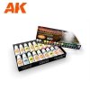 AK Interactive AK11766 SIGNATURE SET – RAÚL GARCÍA LATORRE – SCOTTISH TARTANS PAINT SET 18x17 ml